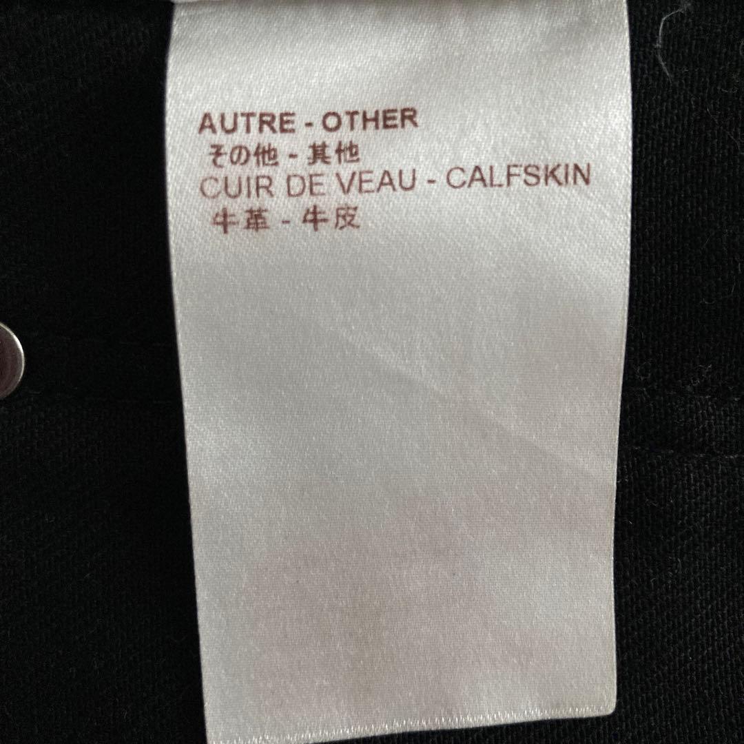 LOUIS VUITTON スリムフィット ブラックパンツ