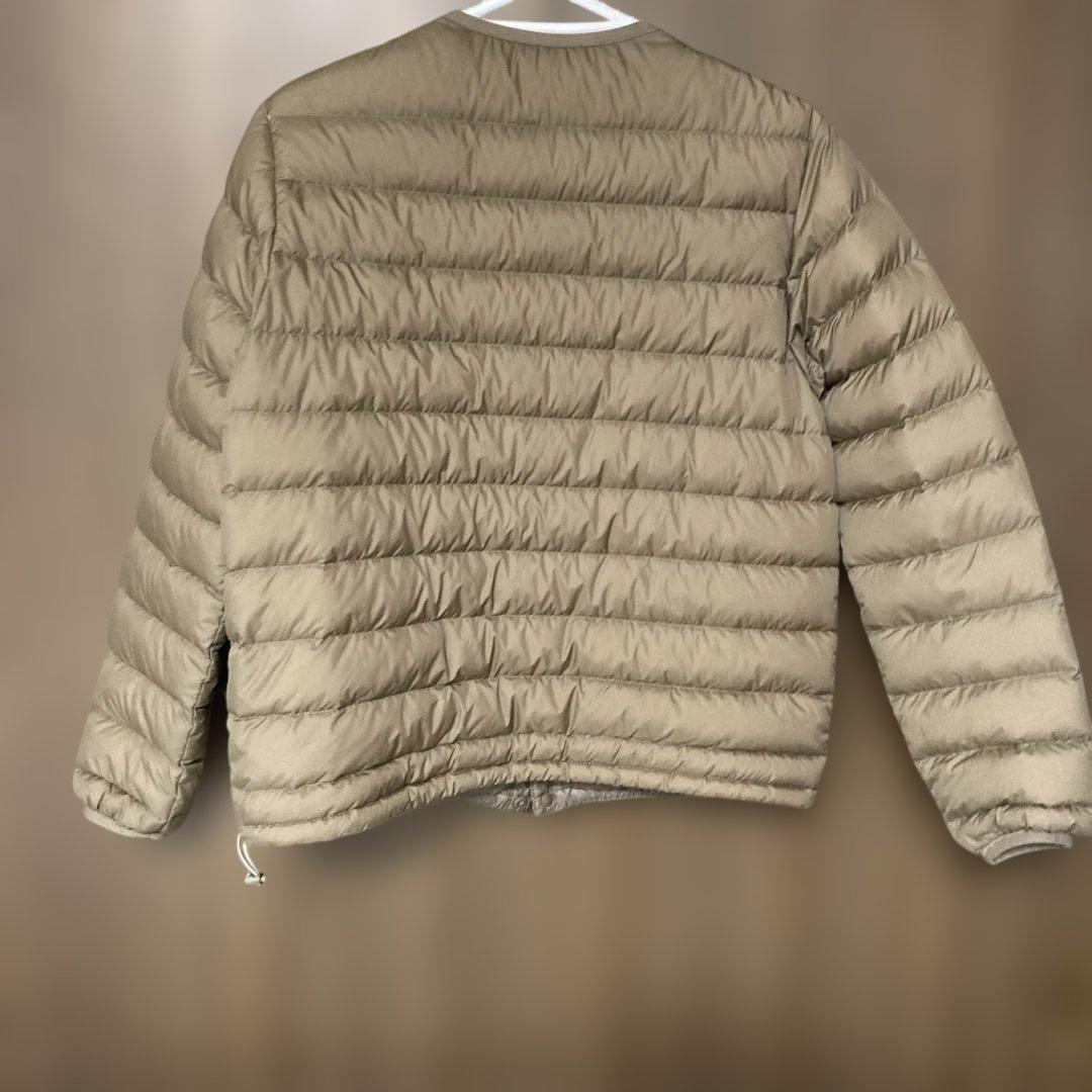 DANTON ノーカラージャケット M ブラウン