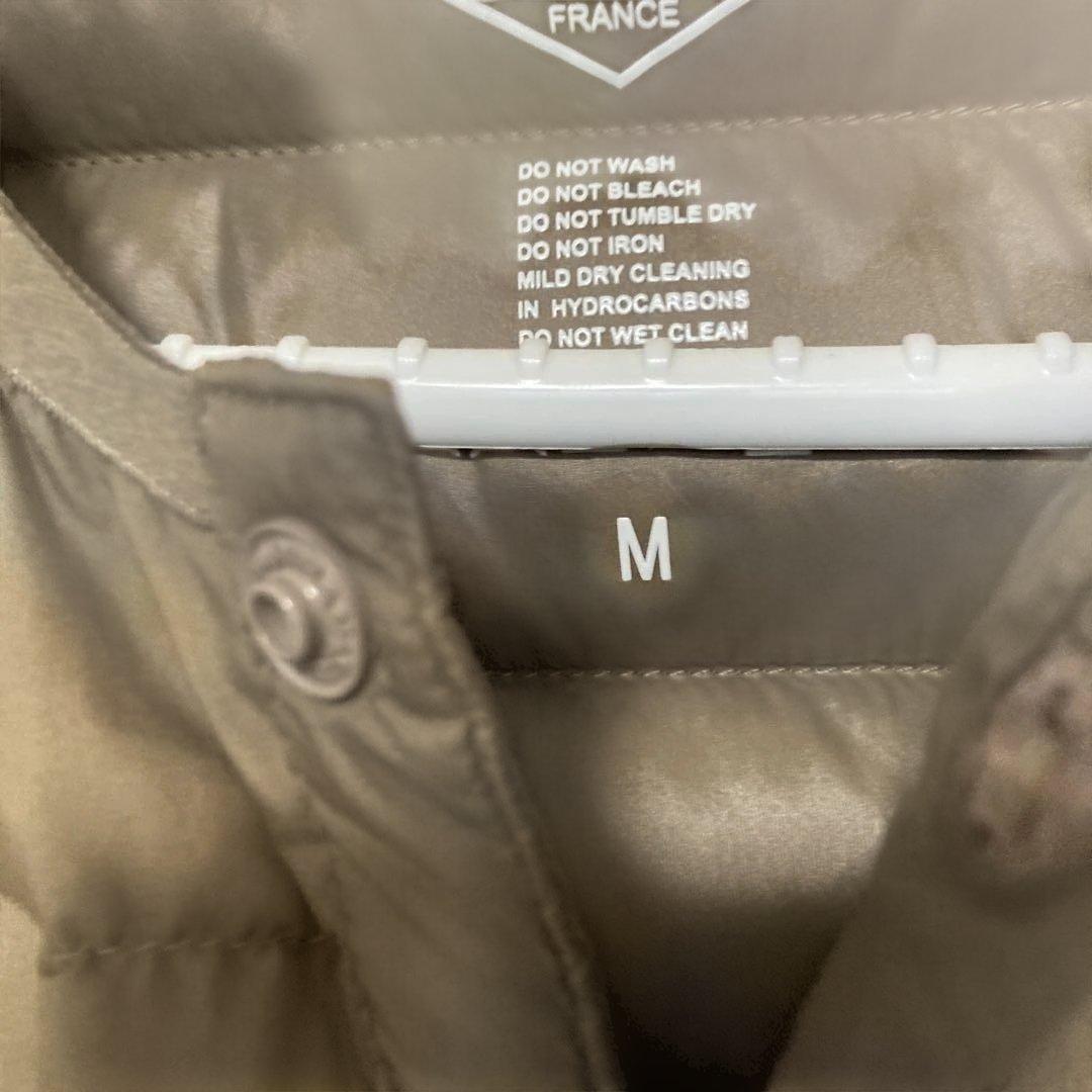 DANTON ノーカラージャケット M ブラウン