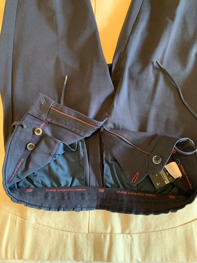 GTAネイビー イージーパンツ（サイズ46）