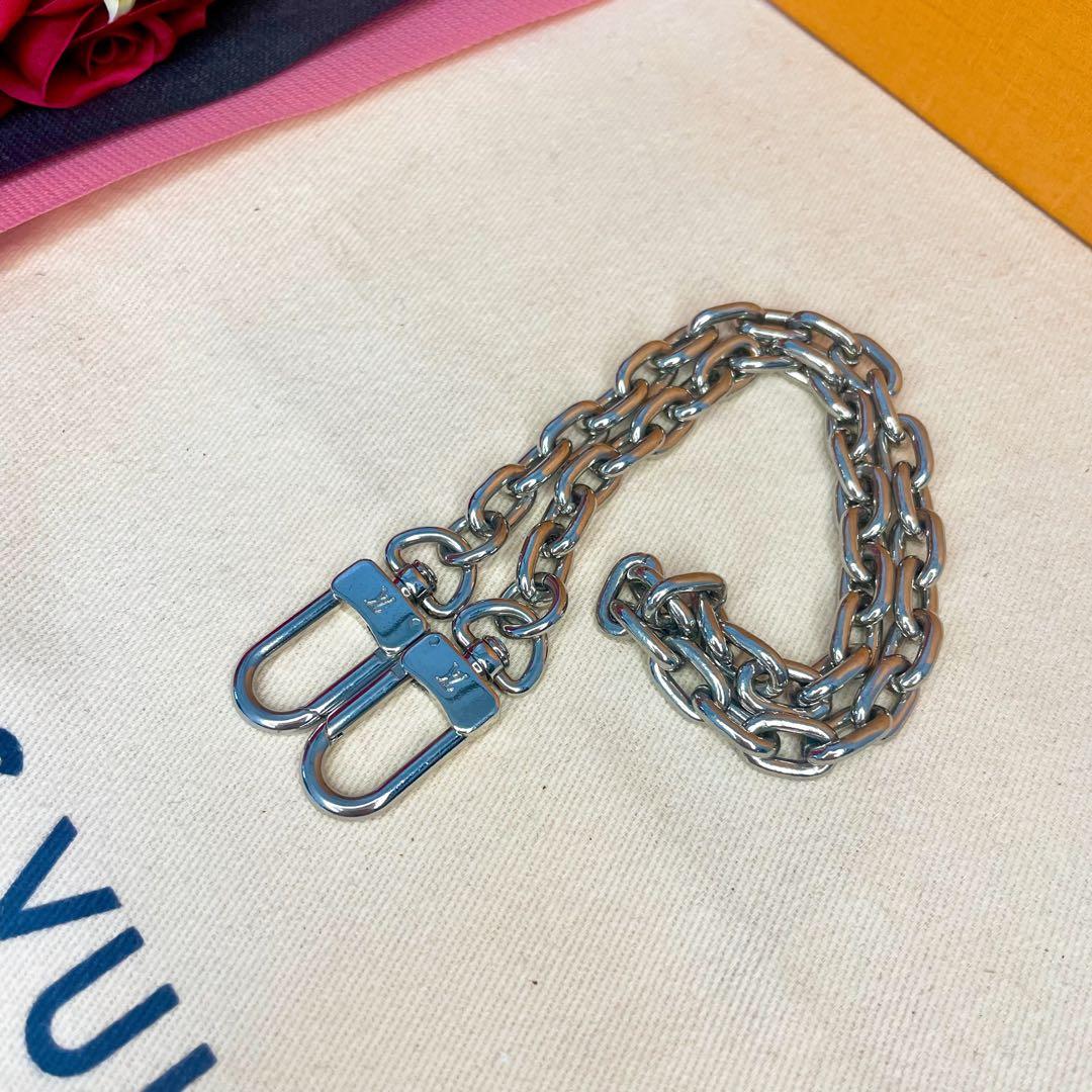 ✨極美品✨ヴィトン ウォレットチェーン シルバー マカサーコンパクトウォレット