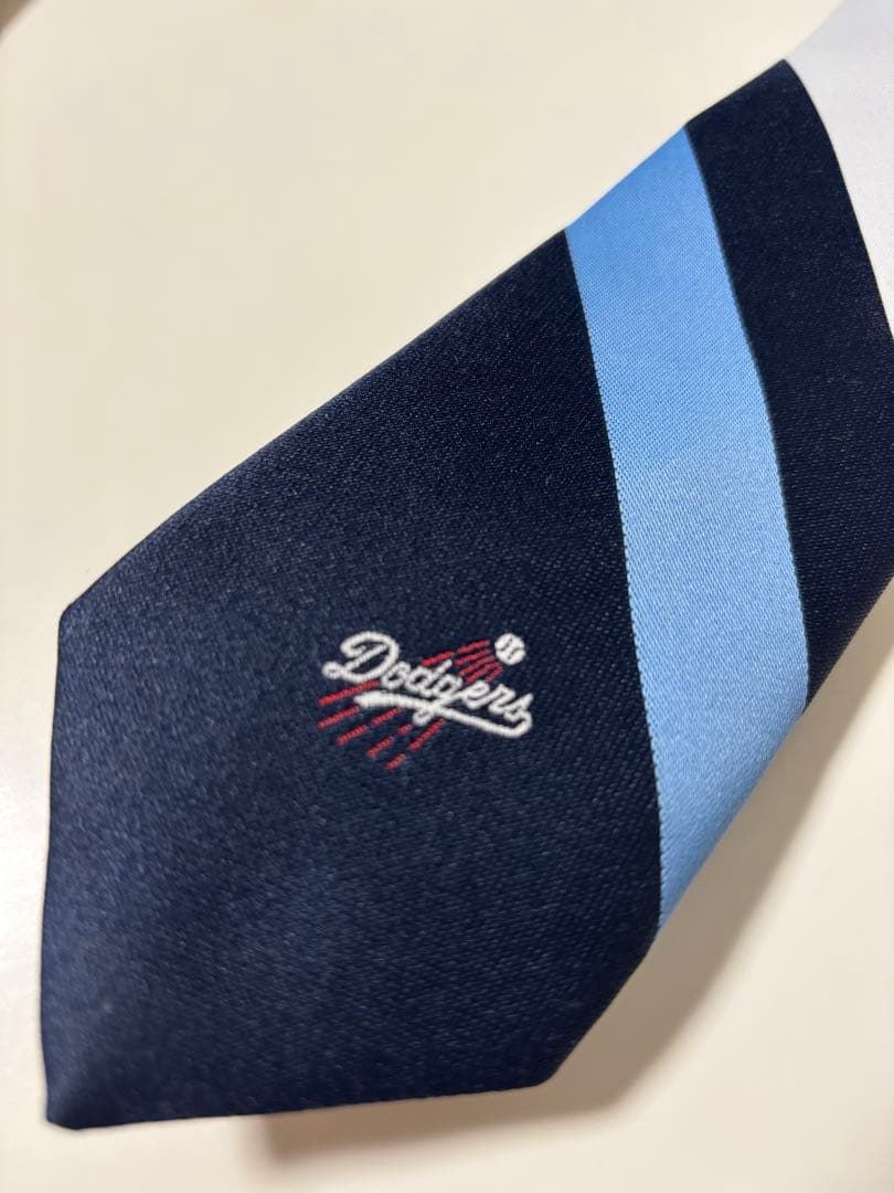 【希少レア品】ロサンゼルス・ドジャース 25周年記念ネクタイ3本セット 大谷翔平