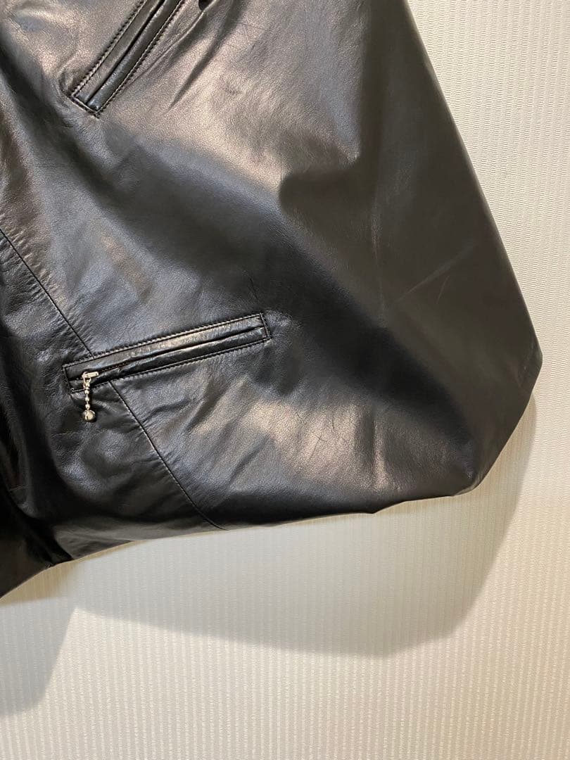 KAPITAL ブラックレザージャケット