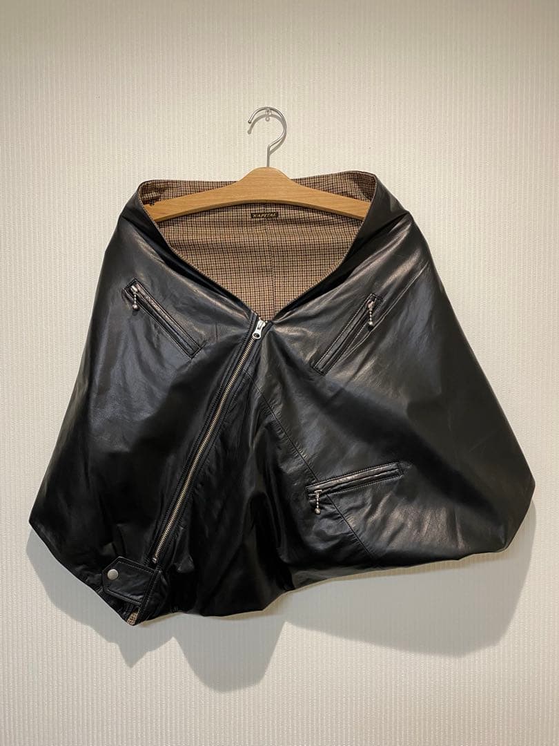 KAPITAL ブラックレザージャケット