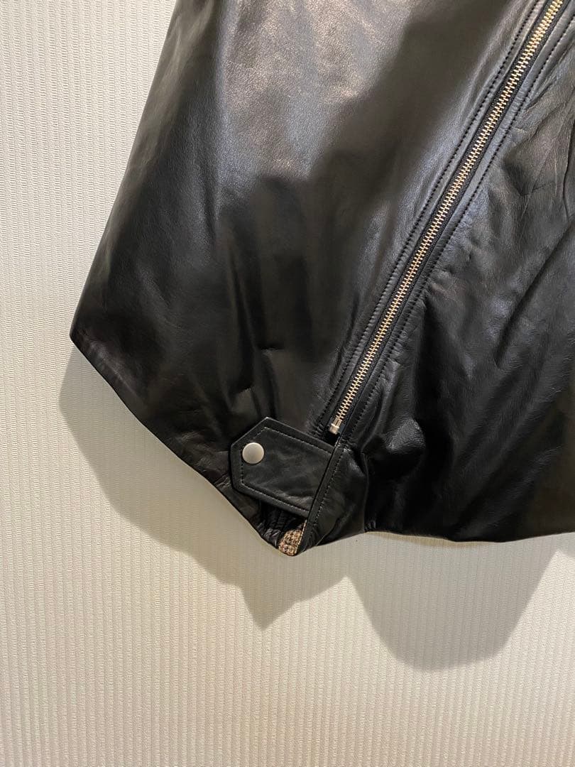 KAPITAL ブラックレザージャケット