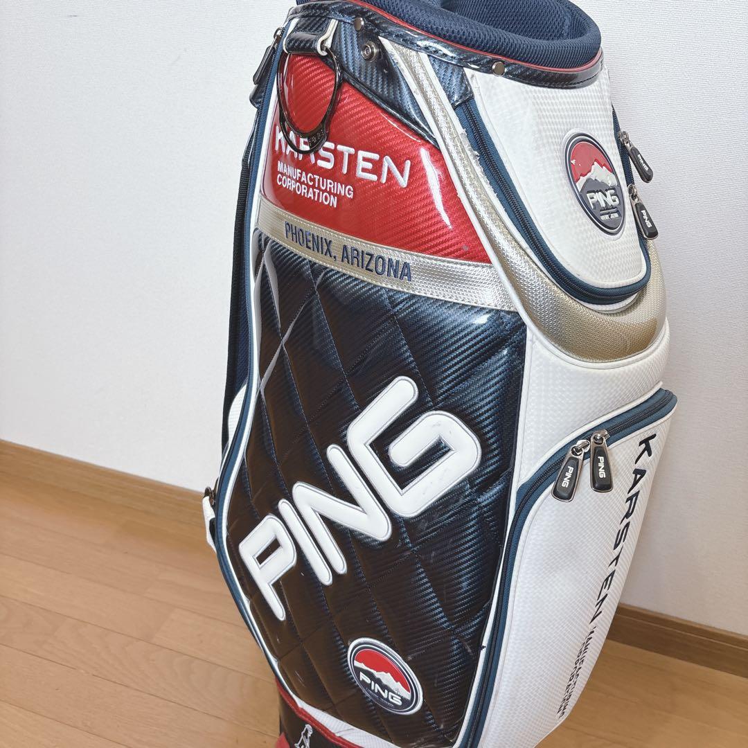 K387 MR.PING キャディバッグ KARSTEN ３点式フード無し