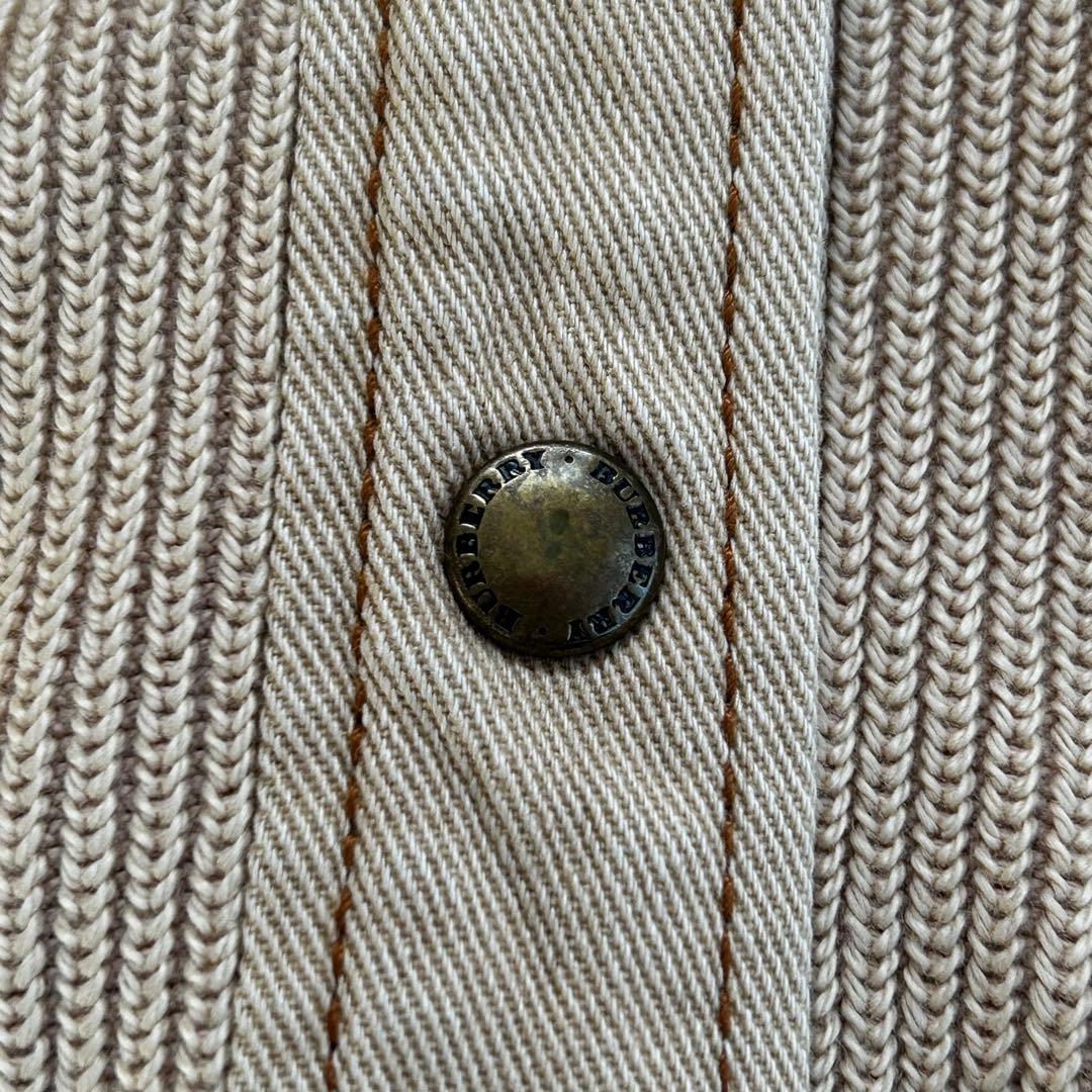 バーバリーロンドン　ノバチェック ニットジャケット カーディガン 15BR