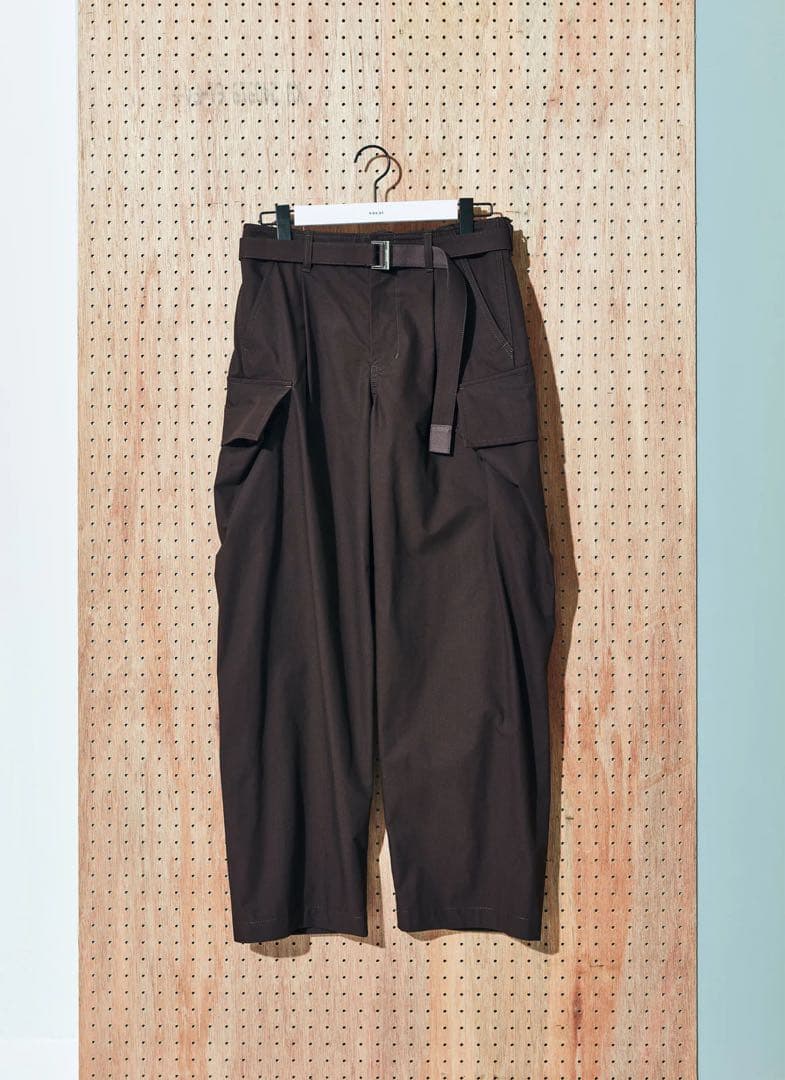 sacai 25AW Rip Stop Pants（リップストップパンツ）