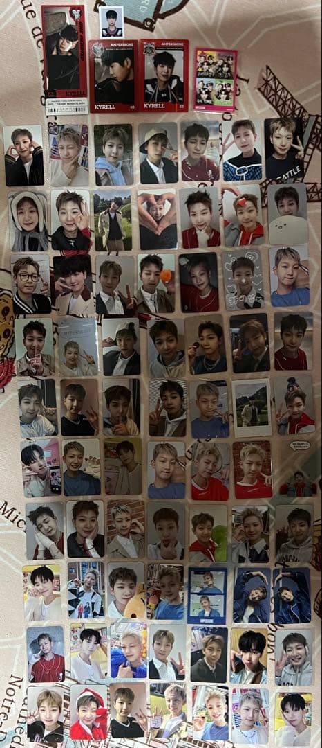 ampersandone☆カイレルトレカ約120枚☆当選者限定☆直筆落書きトレカ