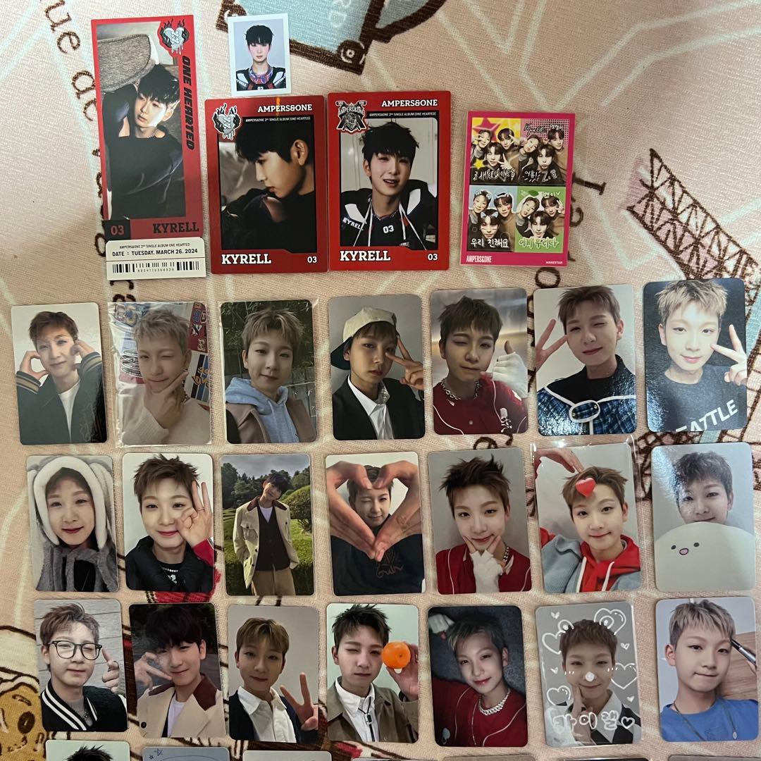 ampersandone☆カイレルトレカ約120枚☆当選者限定☆直筆落書きトレカ