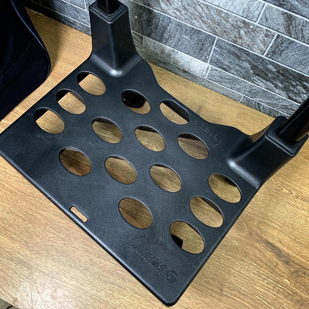 Shige　美品　スワニー ジップ　4輪　キャリーバッグ　車輪ストッパー付