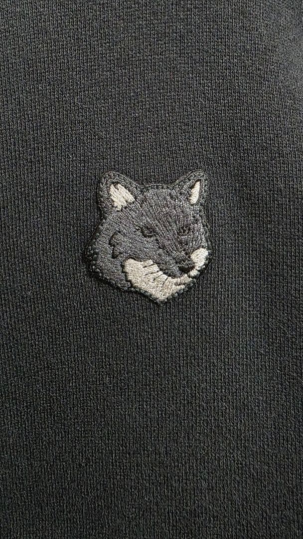 美品 MAISON KITSUNE メゾンキツネ トレーナー ブラック タグ入り