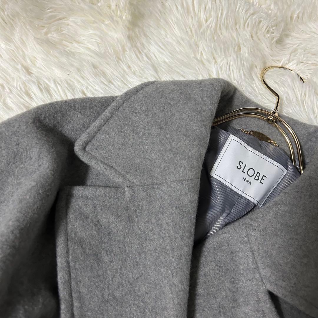 SLOBE IENA ロングコート グレー 36