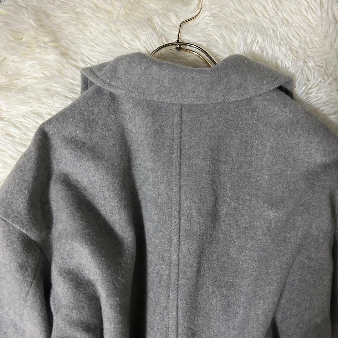 SLOBE IENA ロングコート グレー 36