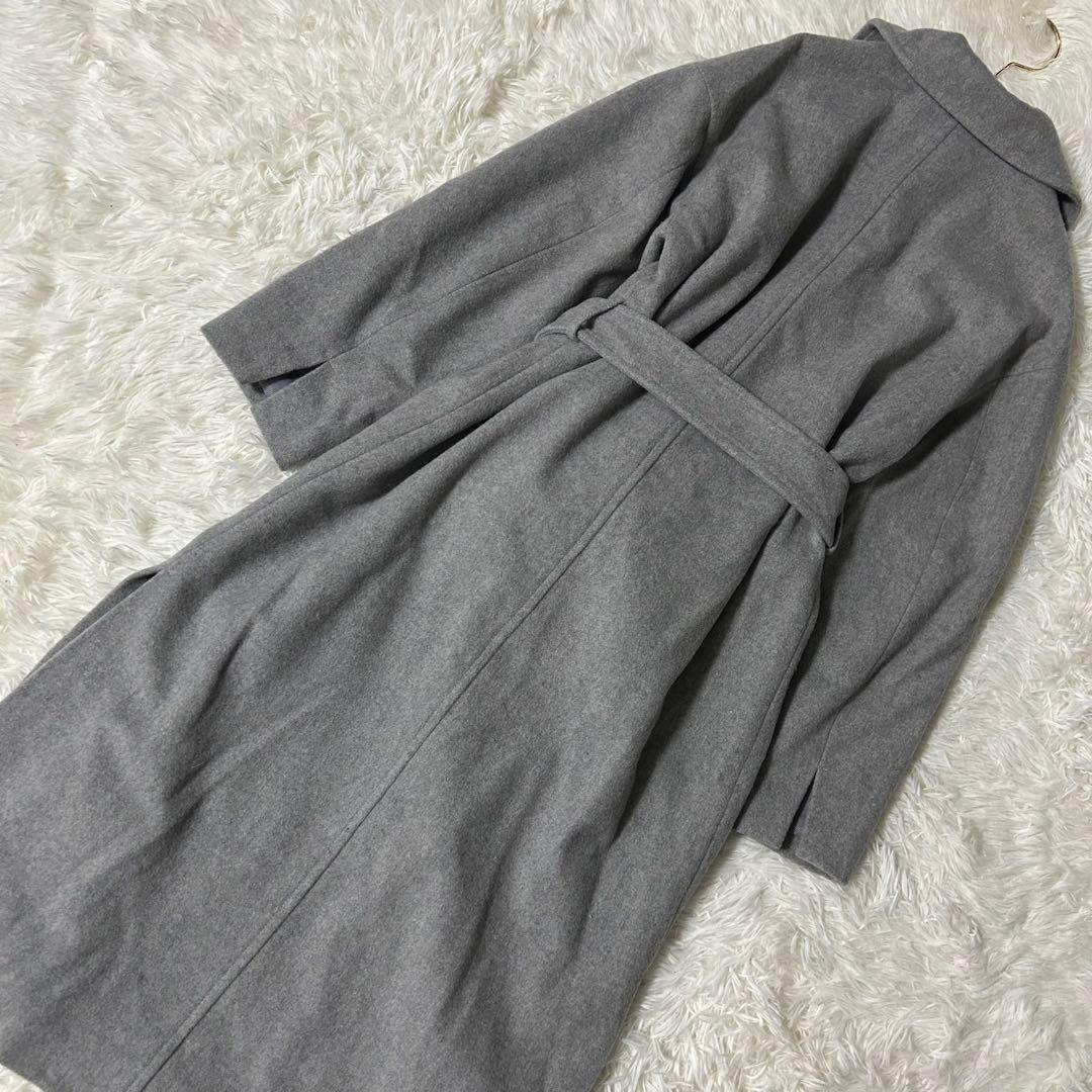 SLOBE IENA ロングコート グレー 36