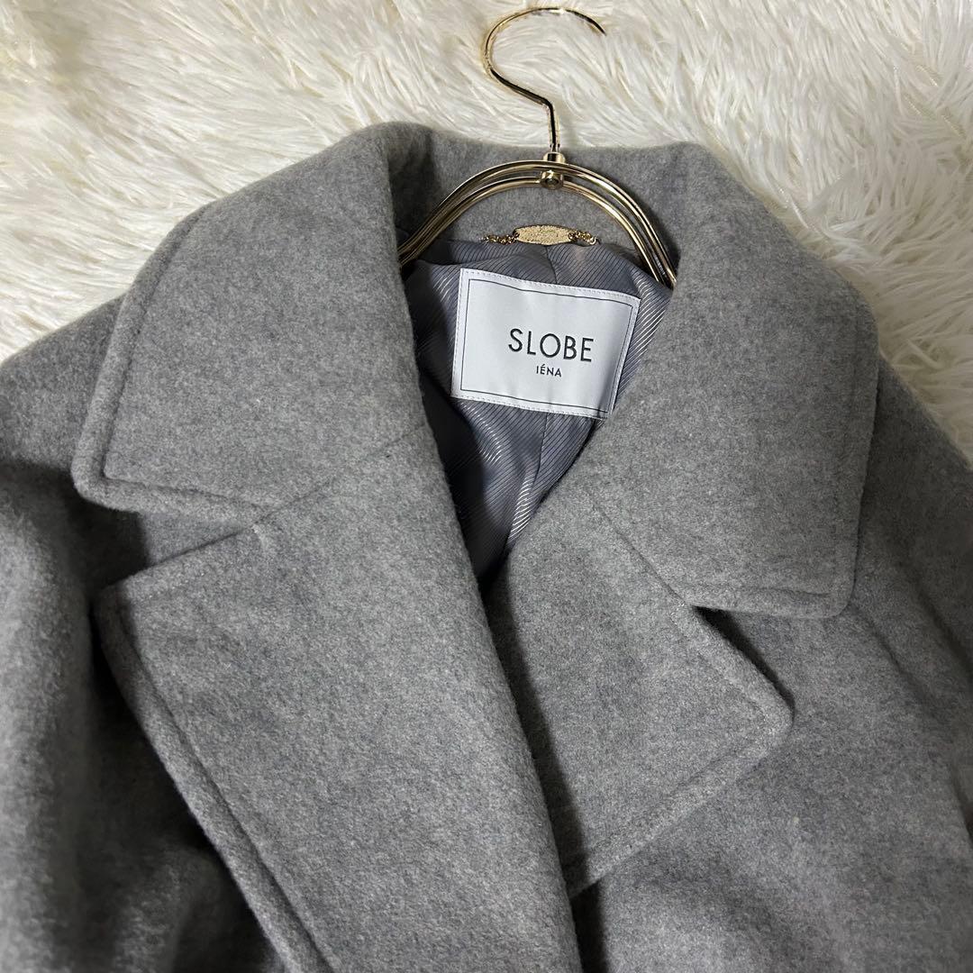 SLOBE IENA ロングコート グレー 36