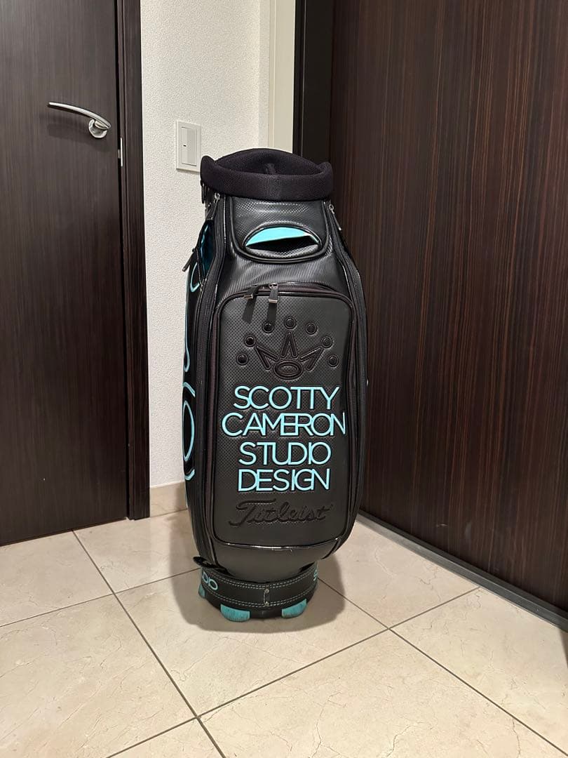 スコッティキャメロン　ティファニーブルー　スタッフバッグ※ フードカバーは未使用