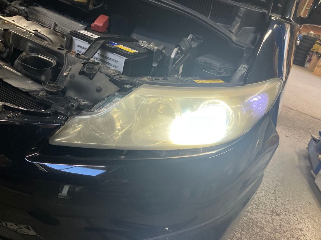 エスティマ50中期ヘッドライト HID 左右セット 中古