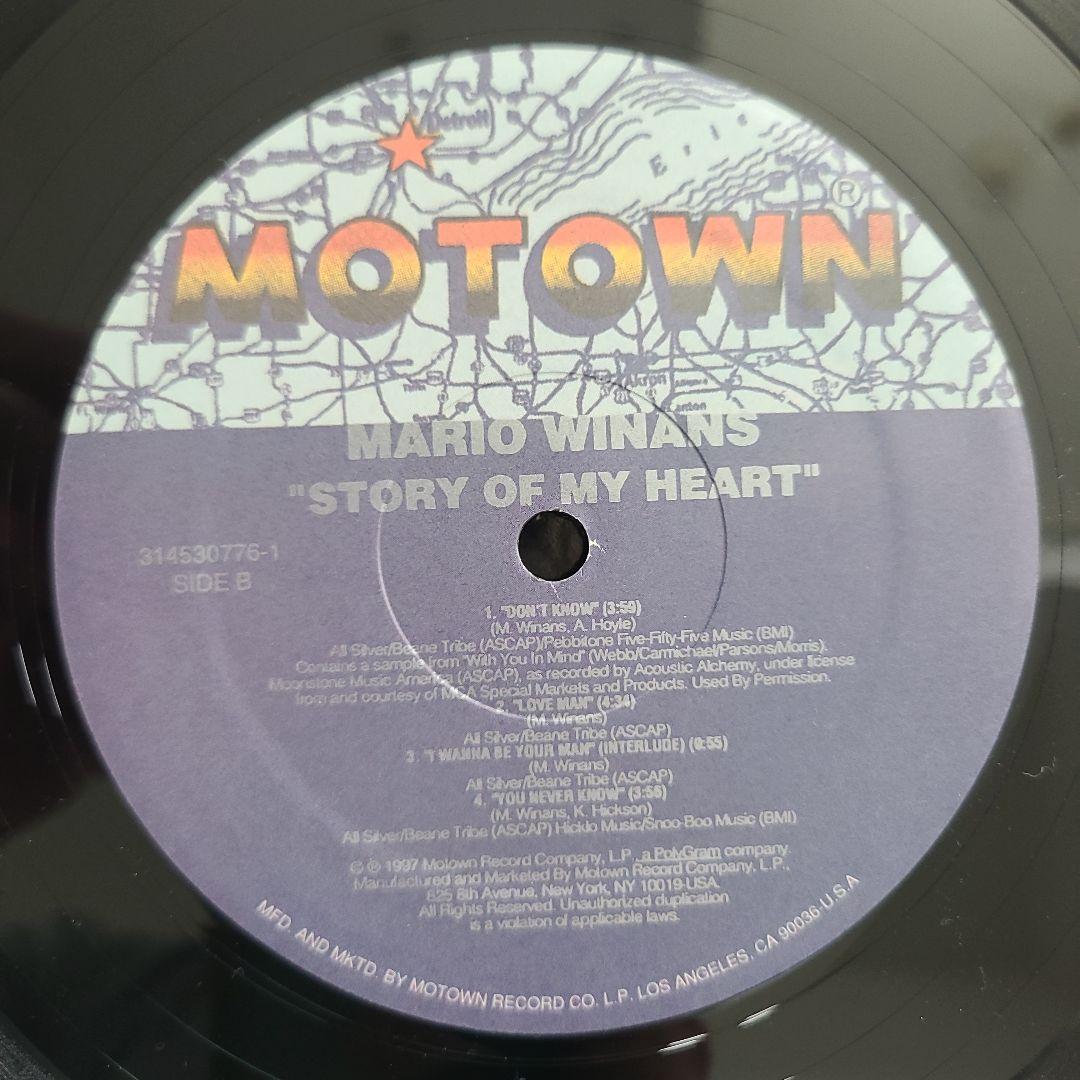 ★ＵＳオリジナル盤★『ストーリー・オブ・マイ・ライフ』ＭＡＲＩＯ WＩＮＡＮＳ