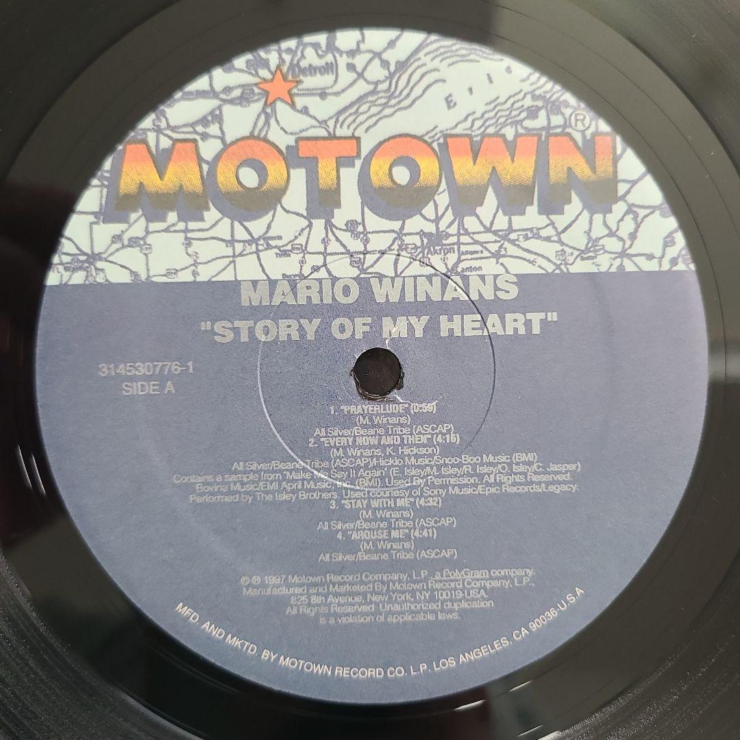 ★ＵＳオリジナル盤★『ストーリー・オブ・マイ・ライフ』ＭＡＲＩＯ WＩＮＡＮＳ