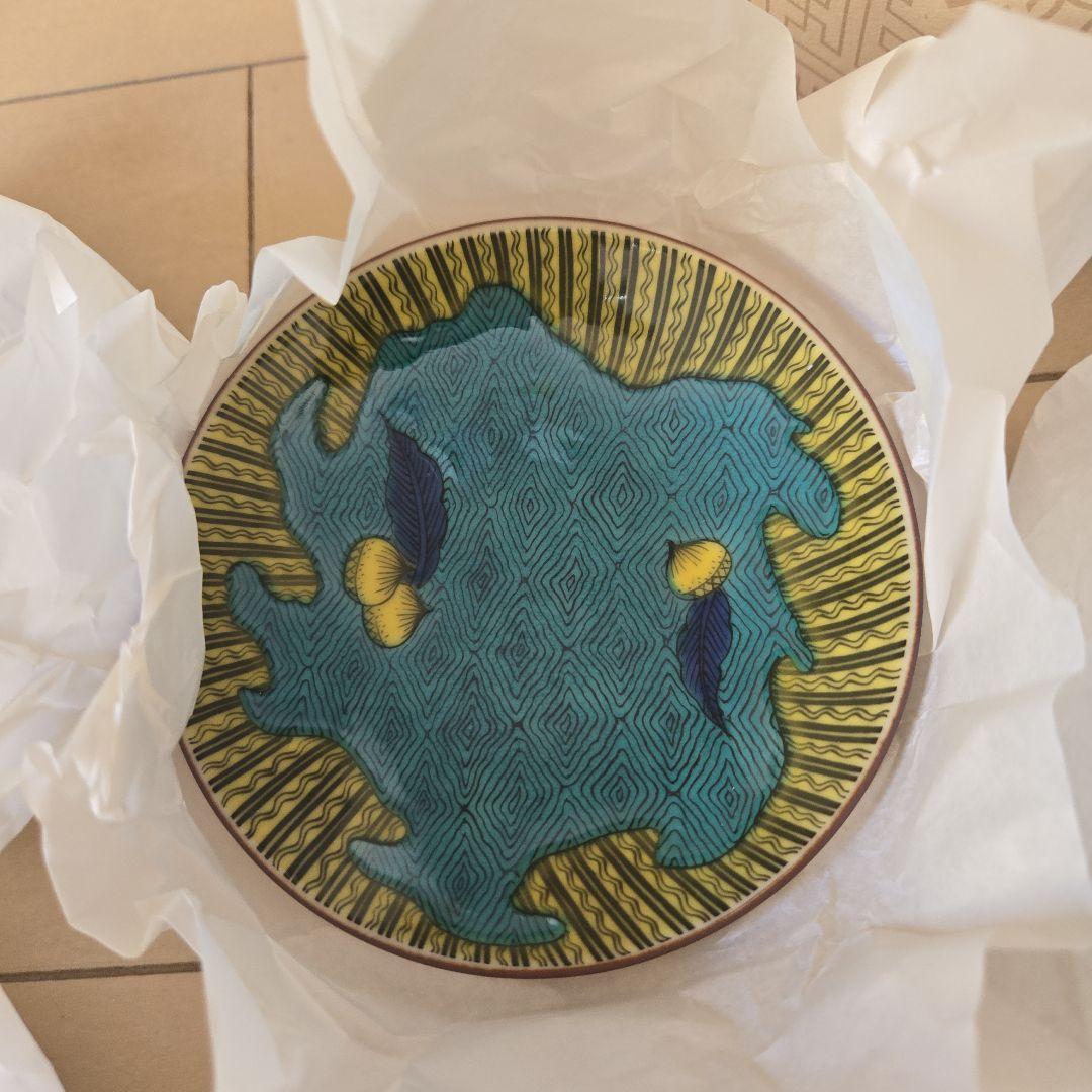 人気の九谷焼陶磁器まめ皿10枚セット 13200円の品です。青効窯