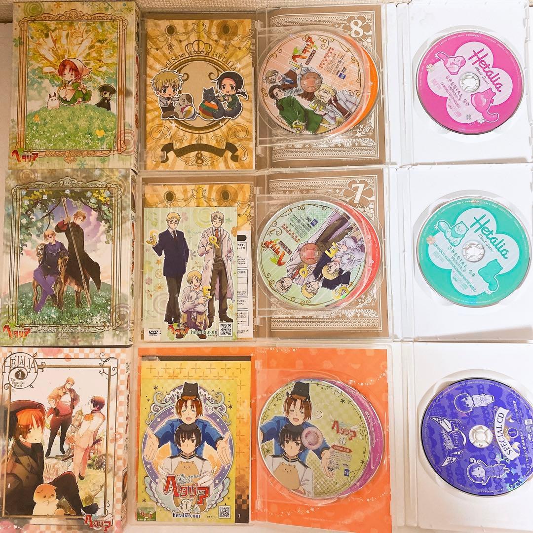 ヘタリア アニメ DVD アニメイト限定版 まとめ売り
