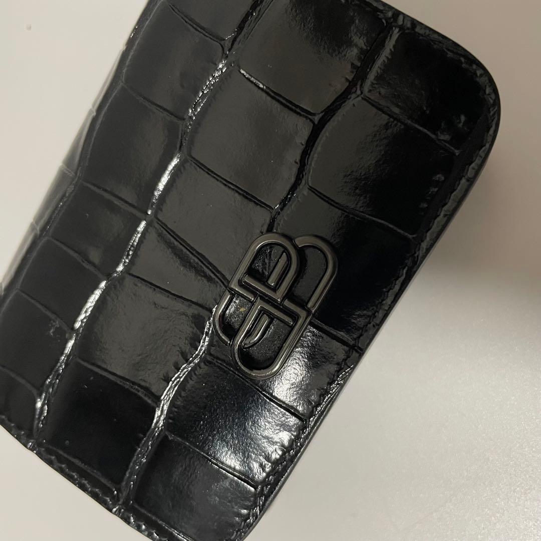 ✨未使用に近い✨　Balenciaga コンパクトウォレット　財布　レザー　黒