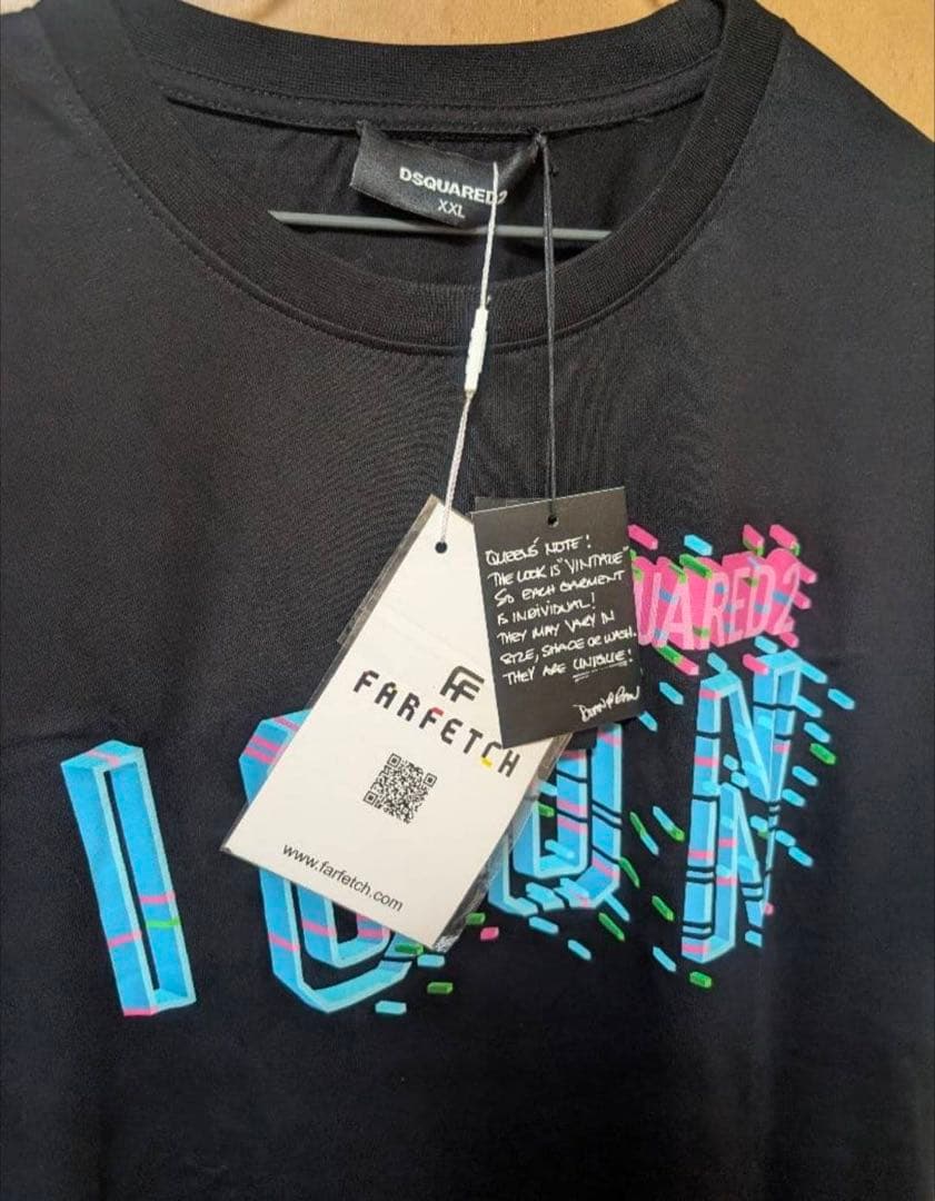 DSQUARED2 ICON Tシャツ 2XLサイズ Made in Italy