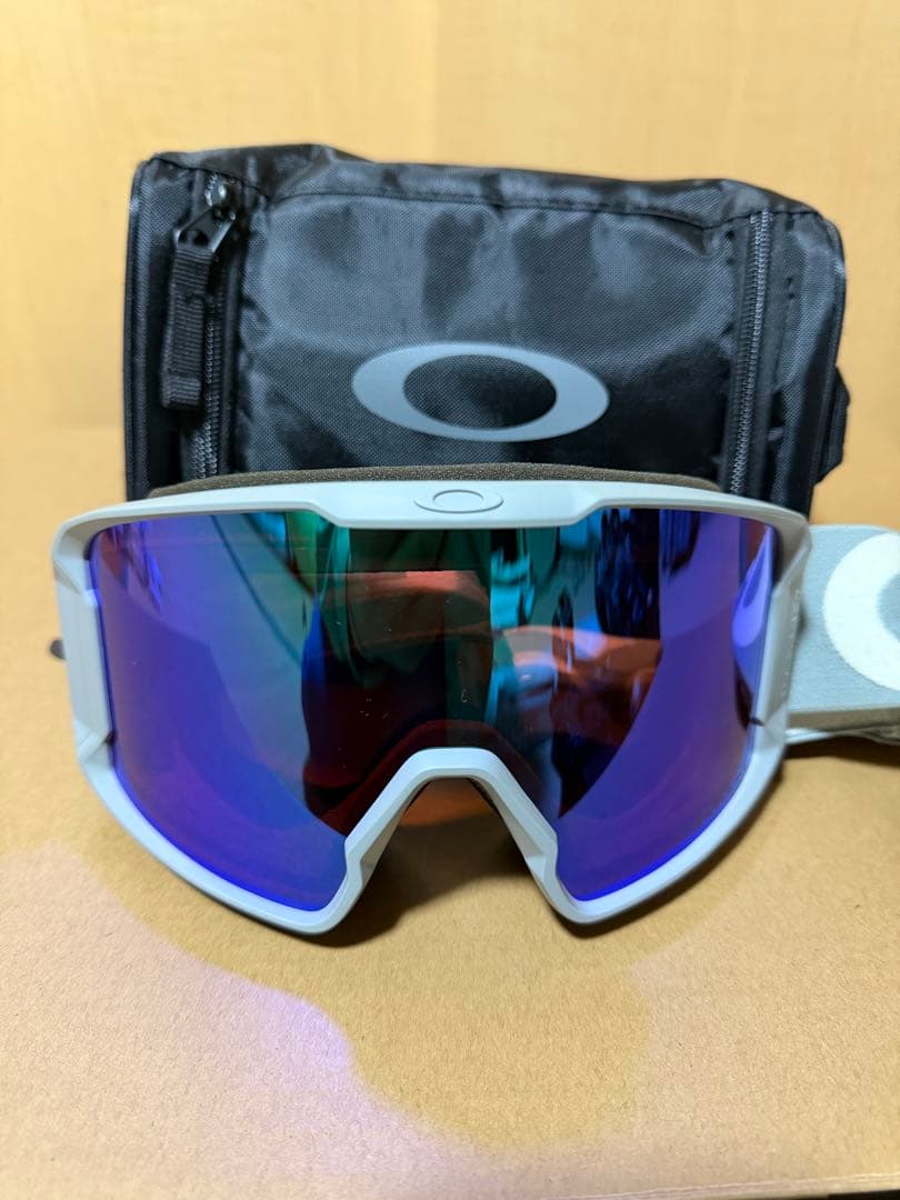 オークリー　ラインマイナー　L　マットグレー　プリズム　ゴーグル　OAKLEY