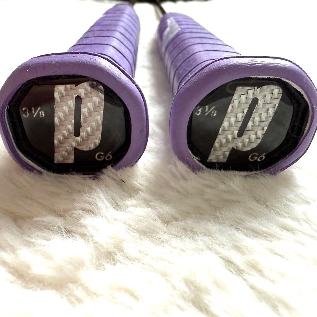 美品 Prince D-TX AXIS バドミントンラケット 2本4U G6