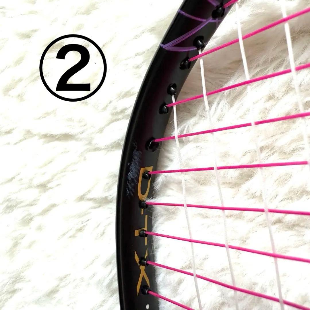 美品 Prince D-TX AXIS バドミントンラケット 2本4U G6