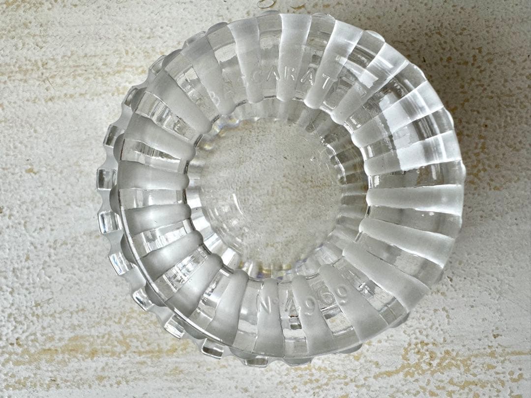 オールドバカラ ボンボニエール baccarat シュガーポット　アンティーク