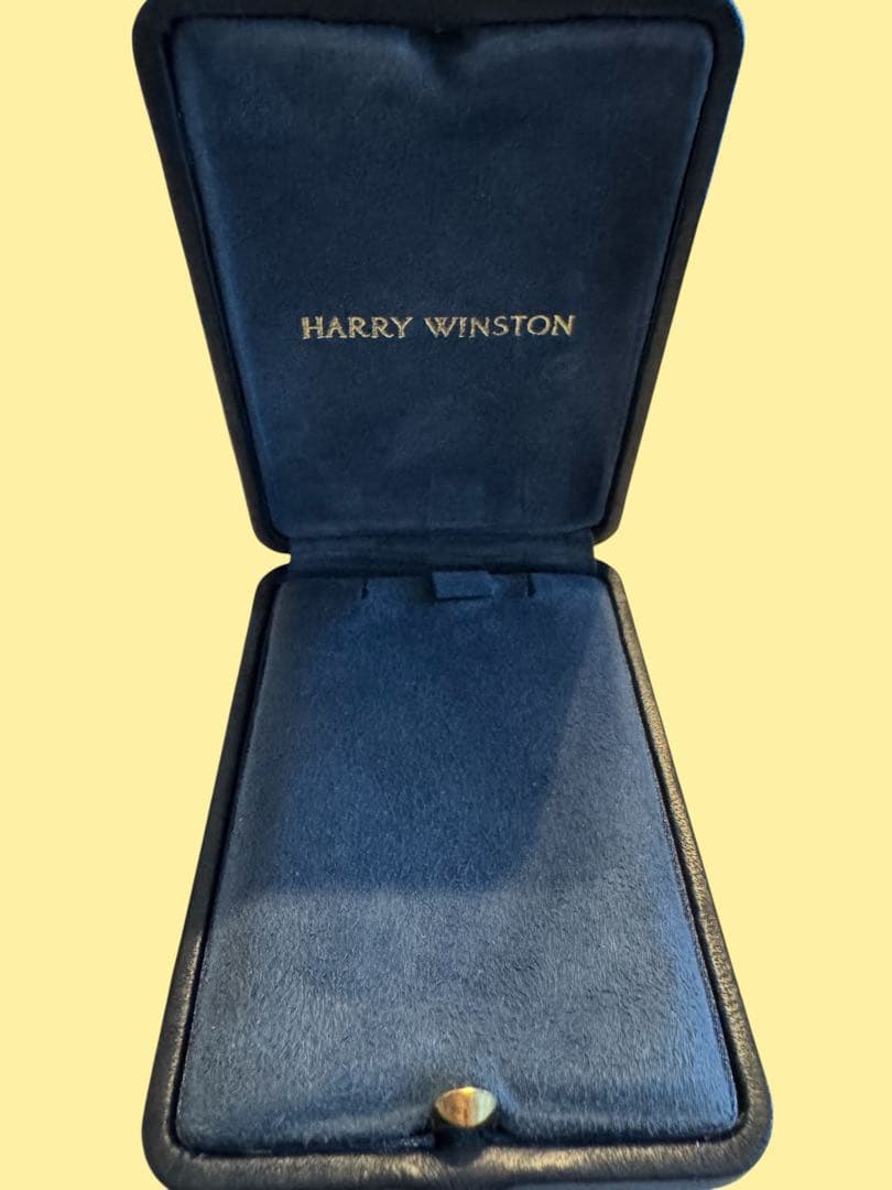 非売品 HARRY WINSTON ネイビー ネックレスケース