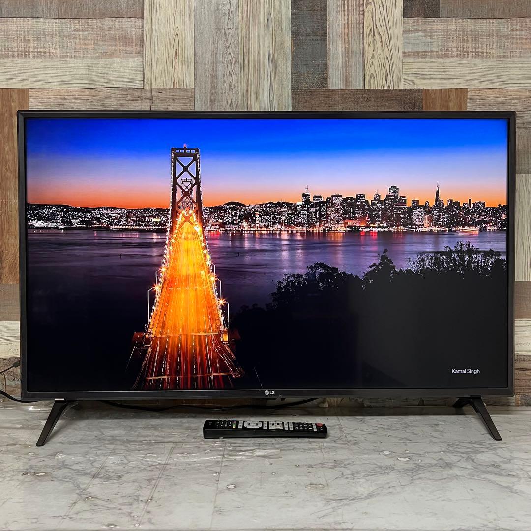 全国送料込❣️LG 43V型 4Kチューナー内蔵Alexa搭載
