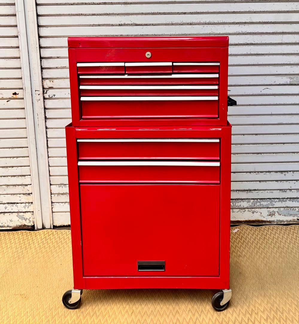 ③ ASTROPRODUCTS ツールキャビネット 上下セット　鍵付き ワゴン