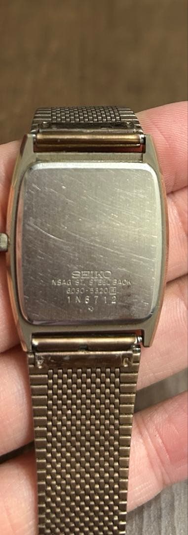 時計 SEIKO DOLCE 6030-5320 ROMAN NUMERALS