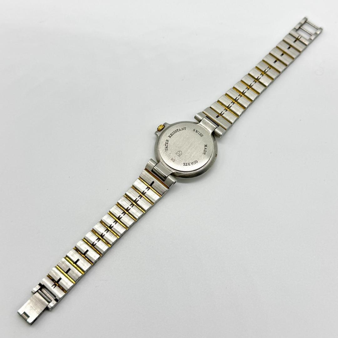 稼働品 dunhill ダンヒル 腕時計 ゴールド文字盤 クォーツ ３針 12P