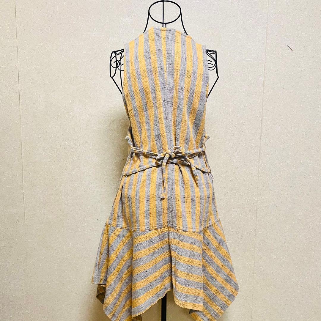 うさとの服 usaato エンジェル ワンピース チュニック 草木染め