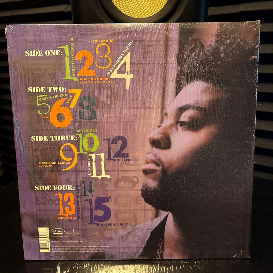 Musiq Soulchild Aijuswanaseing レコード 2LP