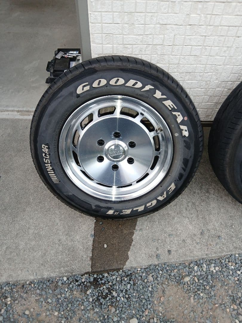 トヨタ　ハイエース　ラグテック ロコムーン 4本セット　車検対応　タイヤ付き