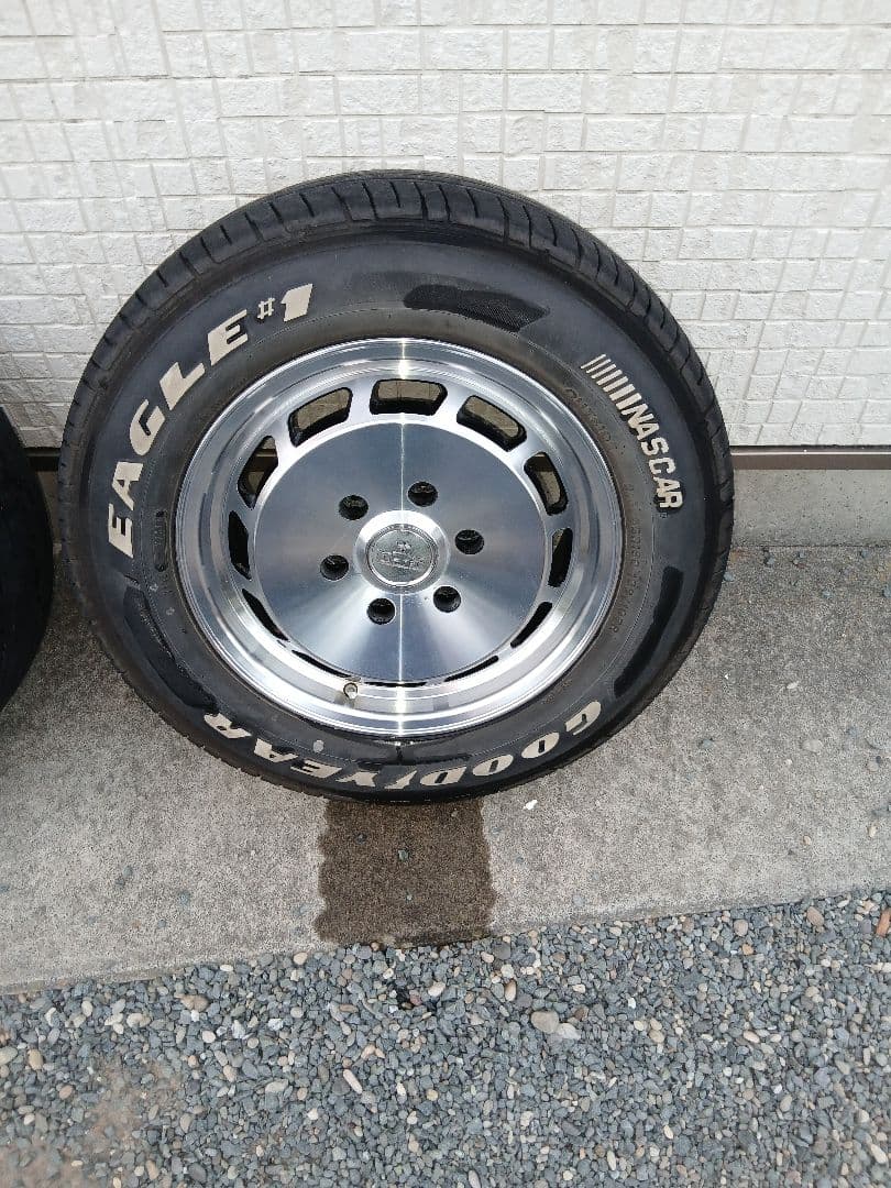 トヨタ　ハイエース　ラグテック ロコムーン 4本セット　車検対応　タイヤ付き