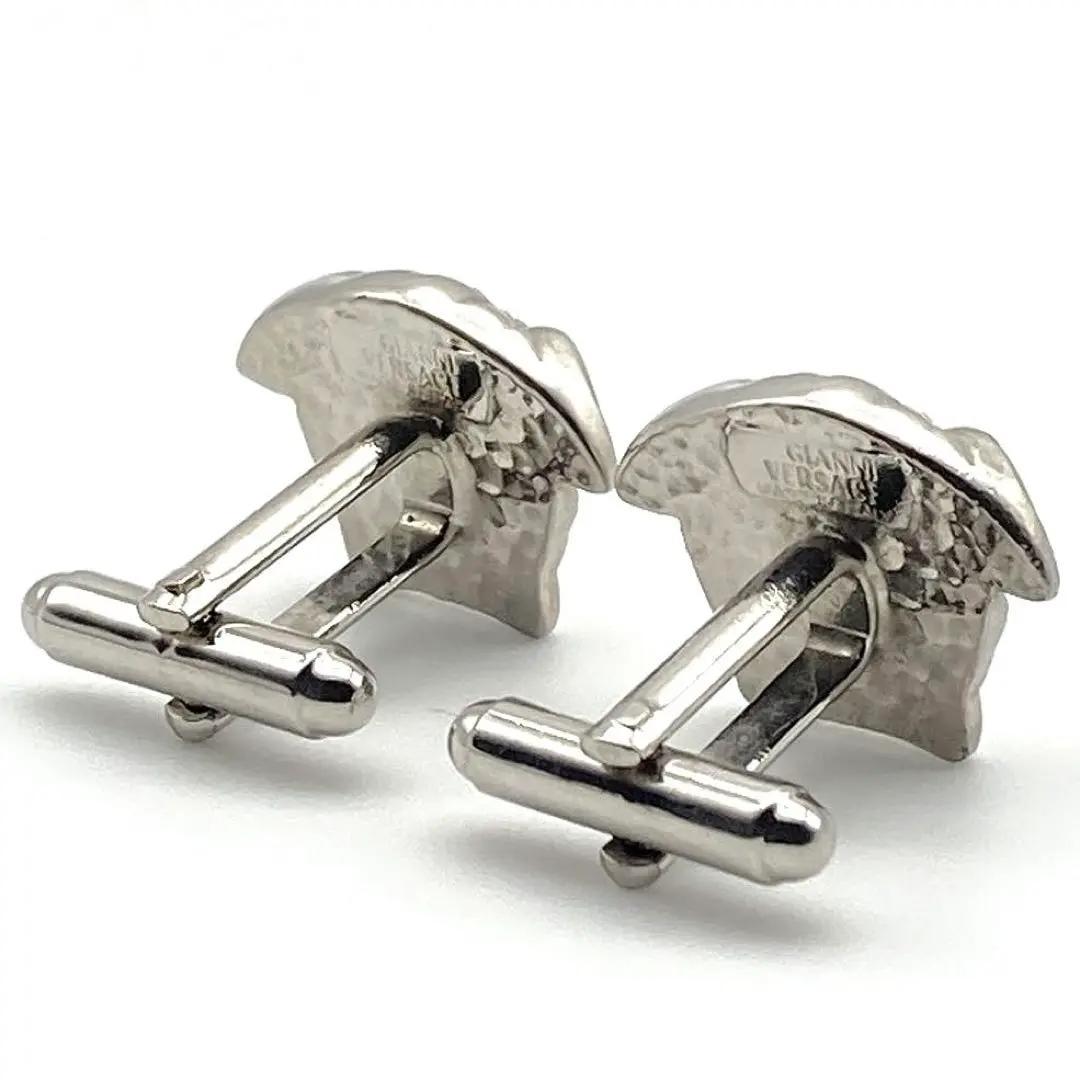 ジャンニヴェルサーチ メデューサ カフリンクス カフス ボタン ラインストーン