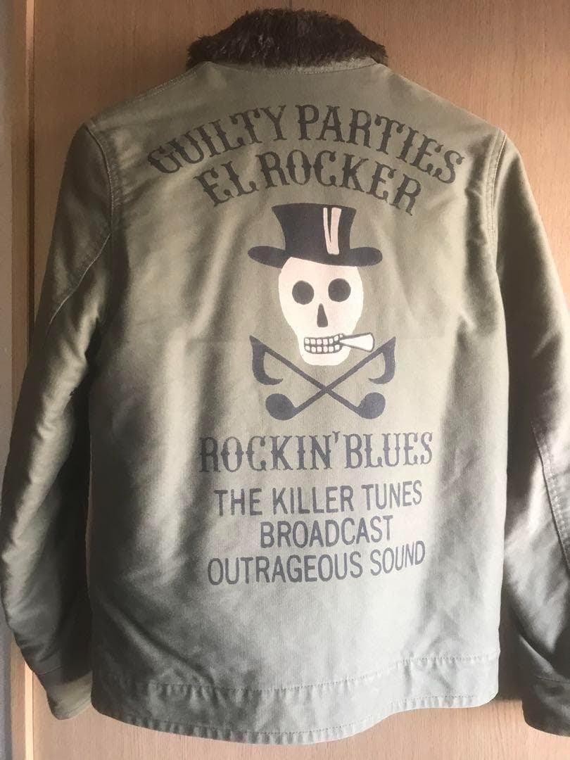 【今ならシャツ付き❗️】WACKO MARIA　N1デッキジャケット　スカルハット