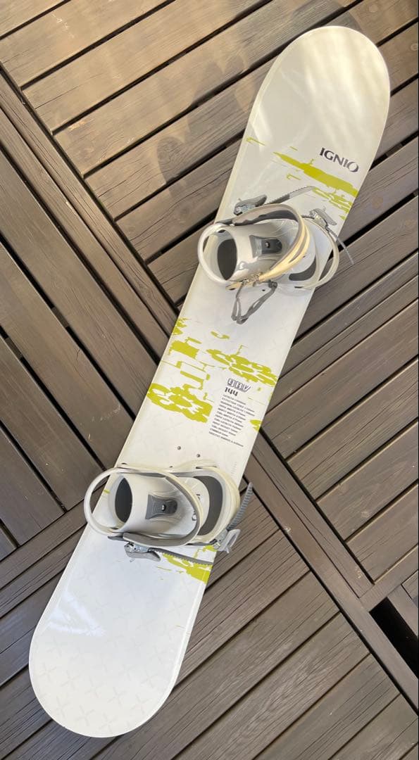 IGNIO スノーボード 144バインディング付