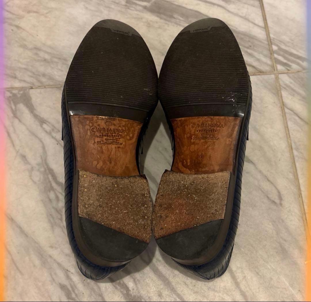 CARMINA ローファー　リザードレザー