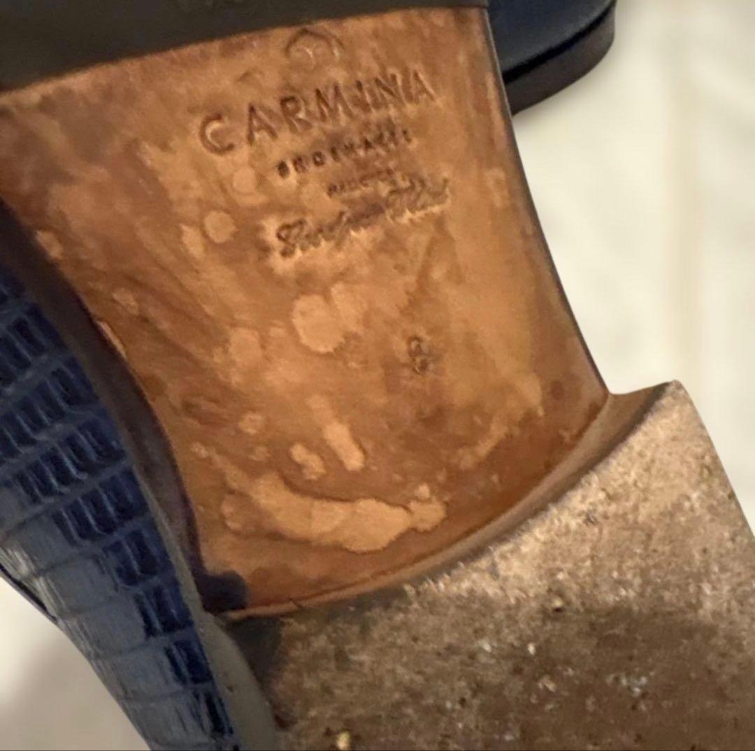 CARMINA ローファー　リザードレザー