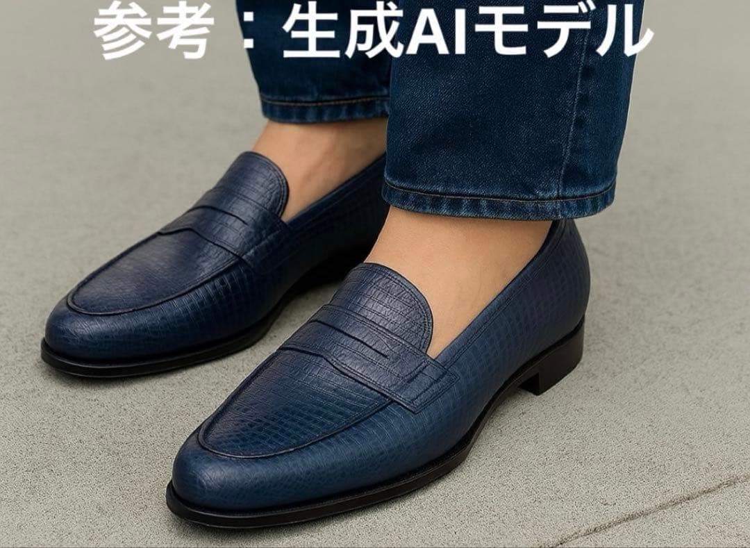 CARMINA ローファー　リザードレザー