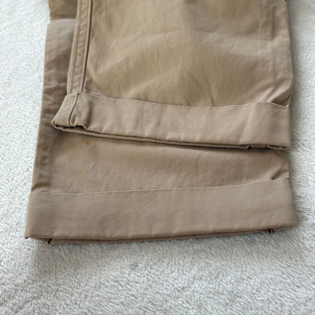 VISVIM シンチバック チノパン L 日本製 ベージュ