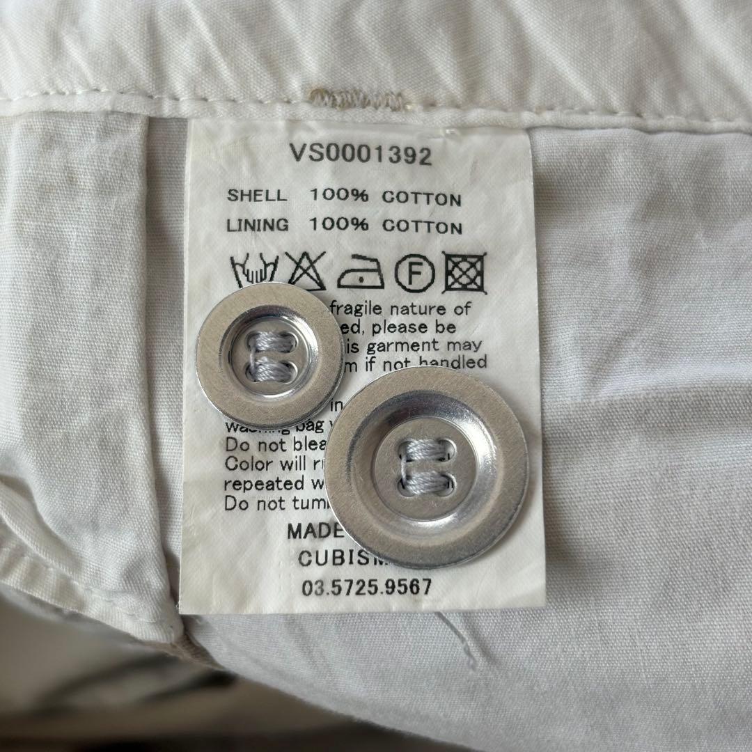 VISVIM シンチバック チノパン L 日本製 ベージュ