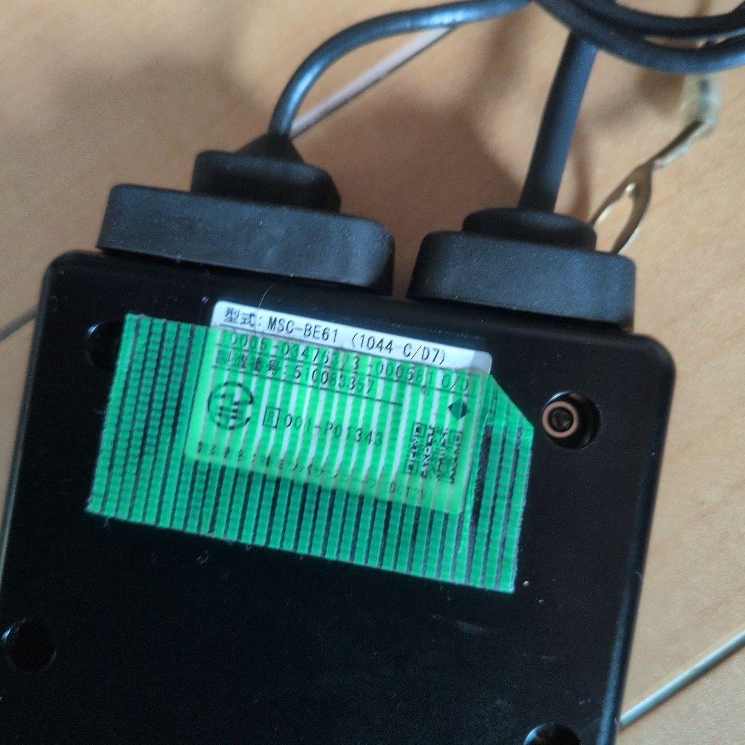 バイク 2輪用ETC MSC-BE61